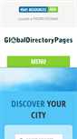 Mobile Screenshot of globaldirectorypages.com